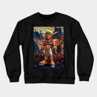 Jak and Daxter Desert concept art Crewneck Sweatshirt